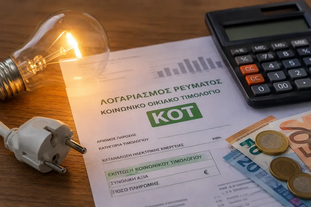 ΚΟΤ 2026: Δες αν δικαιούσαι μειωμένο ρεύμα – Εισοδηματικά όρια και αίτηση