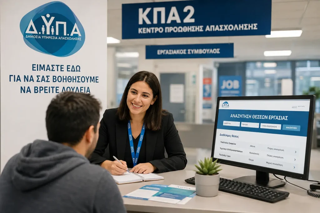 ΔΥΠΑ: Πώς βρίσκω δουλειά μέσω ΚΠΑ2 – Πώς γίνεται η υπόδειξη σε εργοδότη